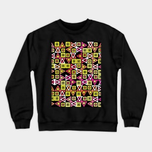 Tiled geometric pattern Crewneck Sweatshirt